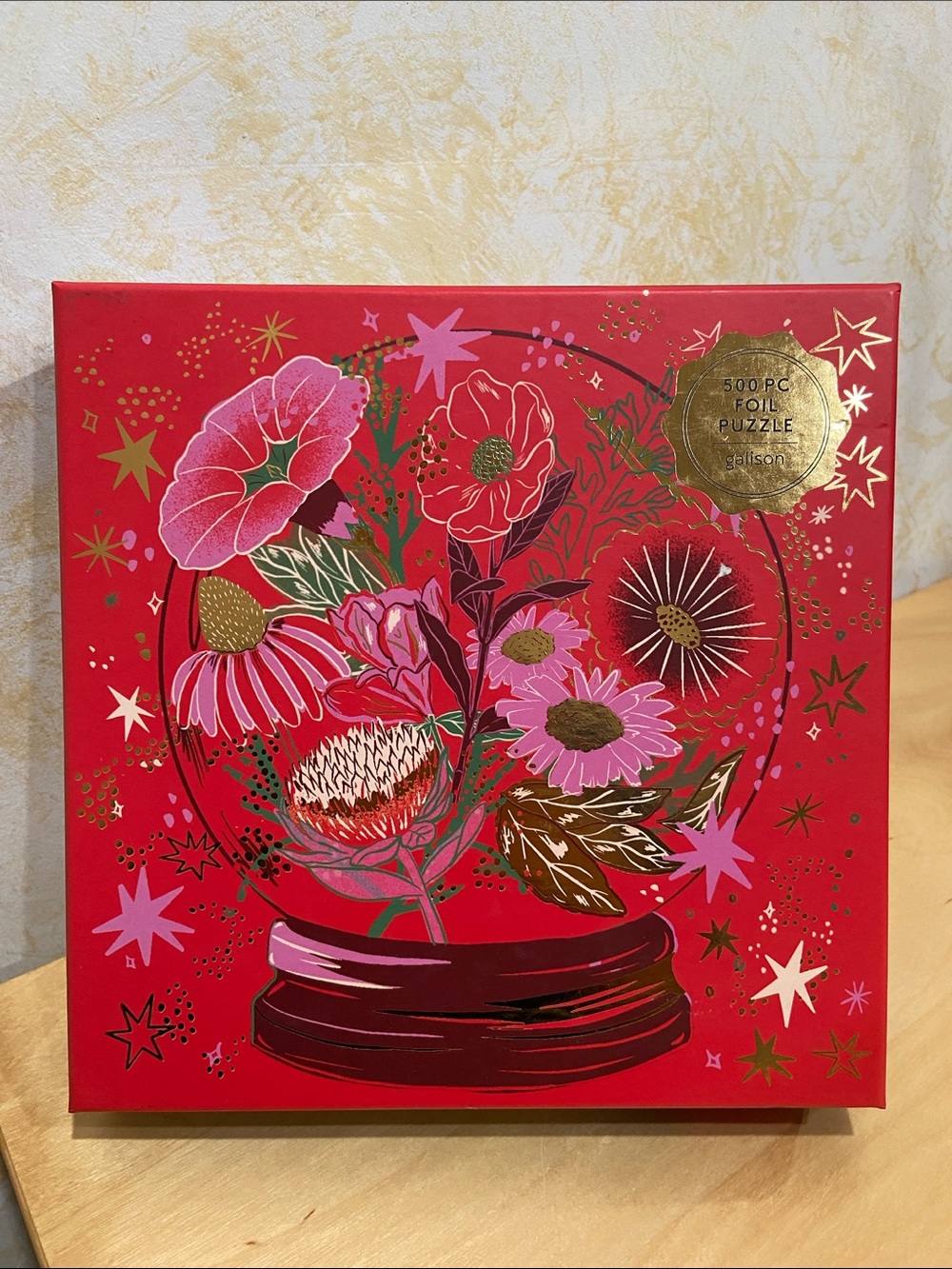 Galison Floral Gazing - 500 Piece Foil Puzzle